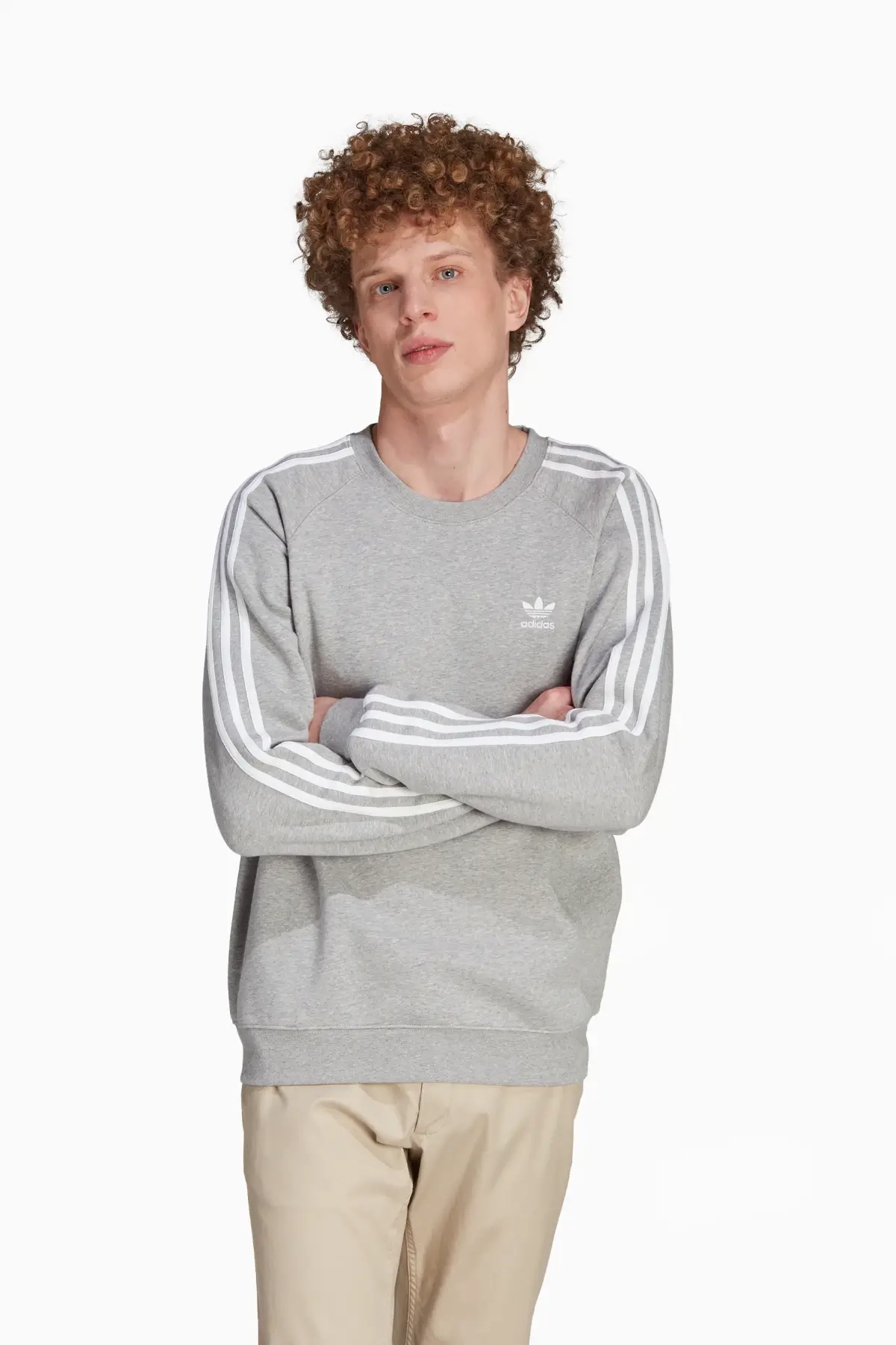Bluza adidas Adicolor Classics 3S Crew - Szary