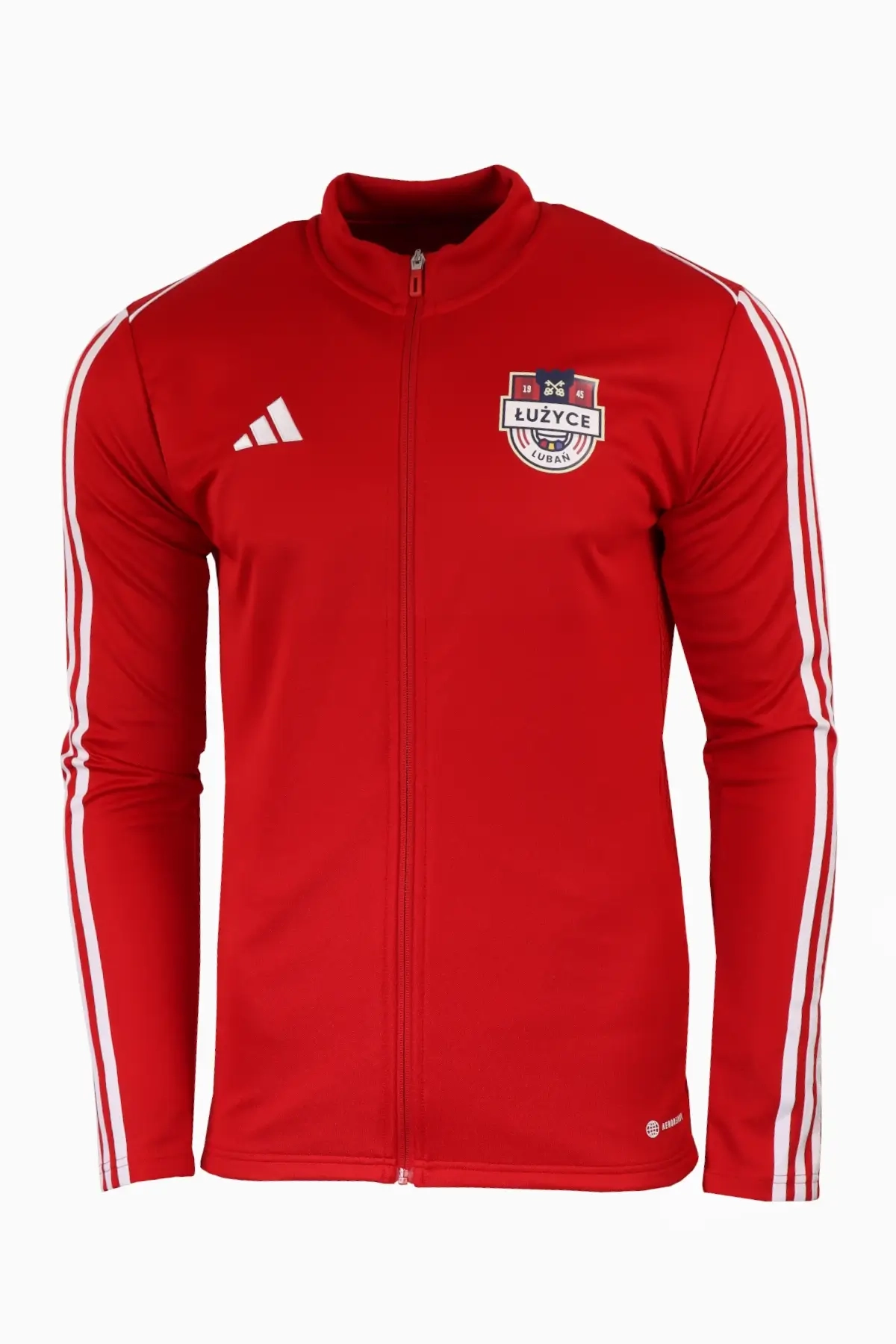 Bluza adidas Łużyce Lubań 22/23 Junior - Czerwony