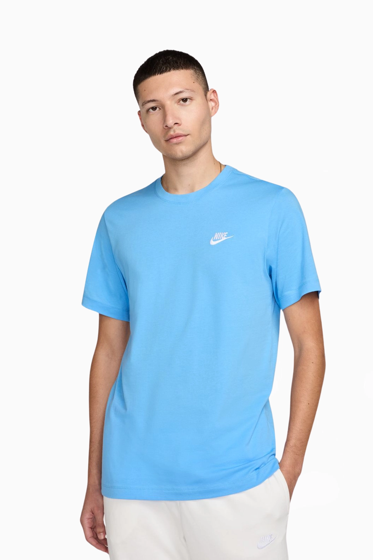 Koszulka Nike Sportswear Club - Błękitny