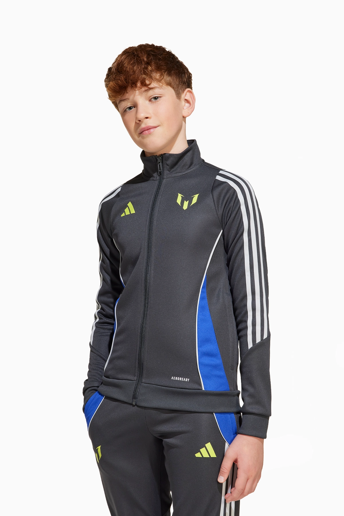 Bluza adidas Messi Training Junior - Szary
