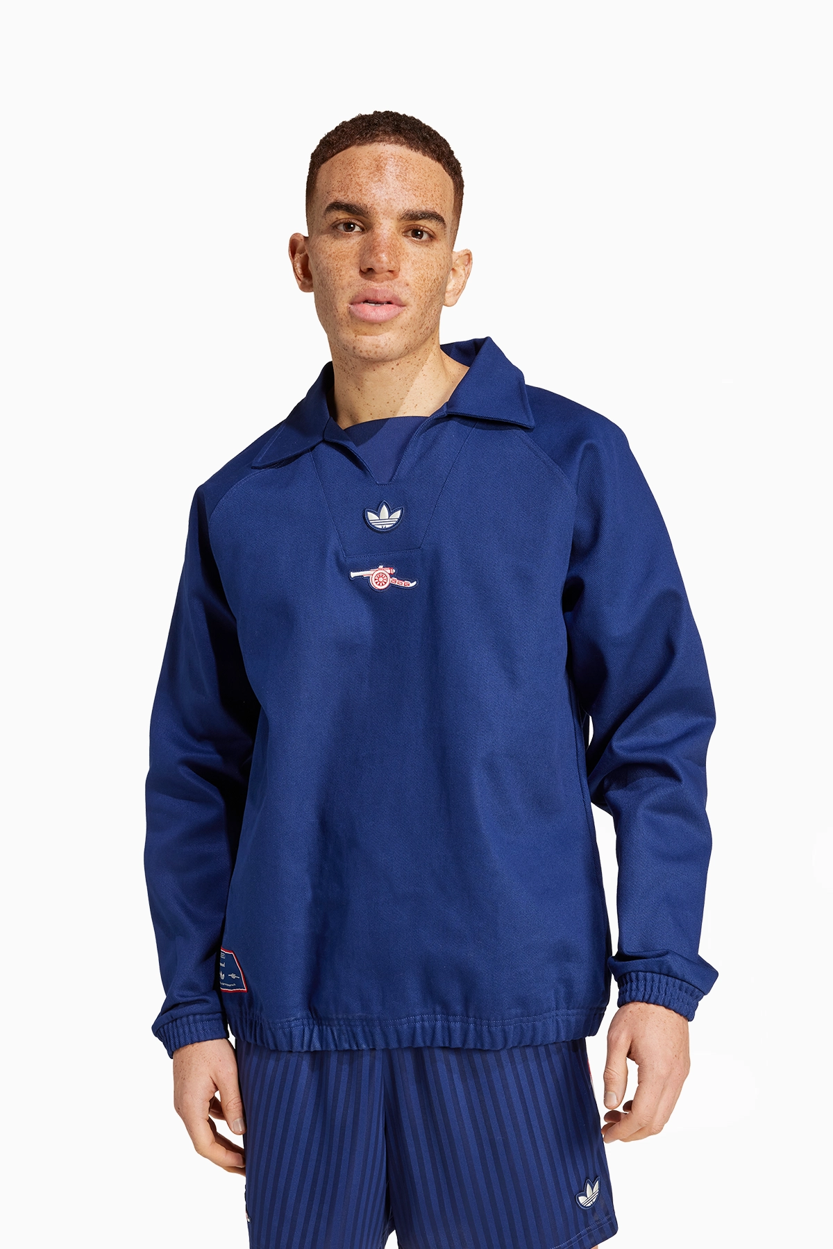 Bluza adidas Arsenal FC 24/25 Terrace Icons Drill - Niebieski