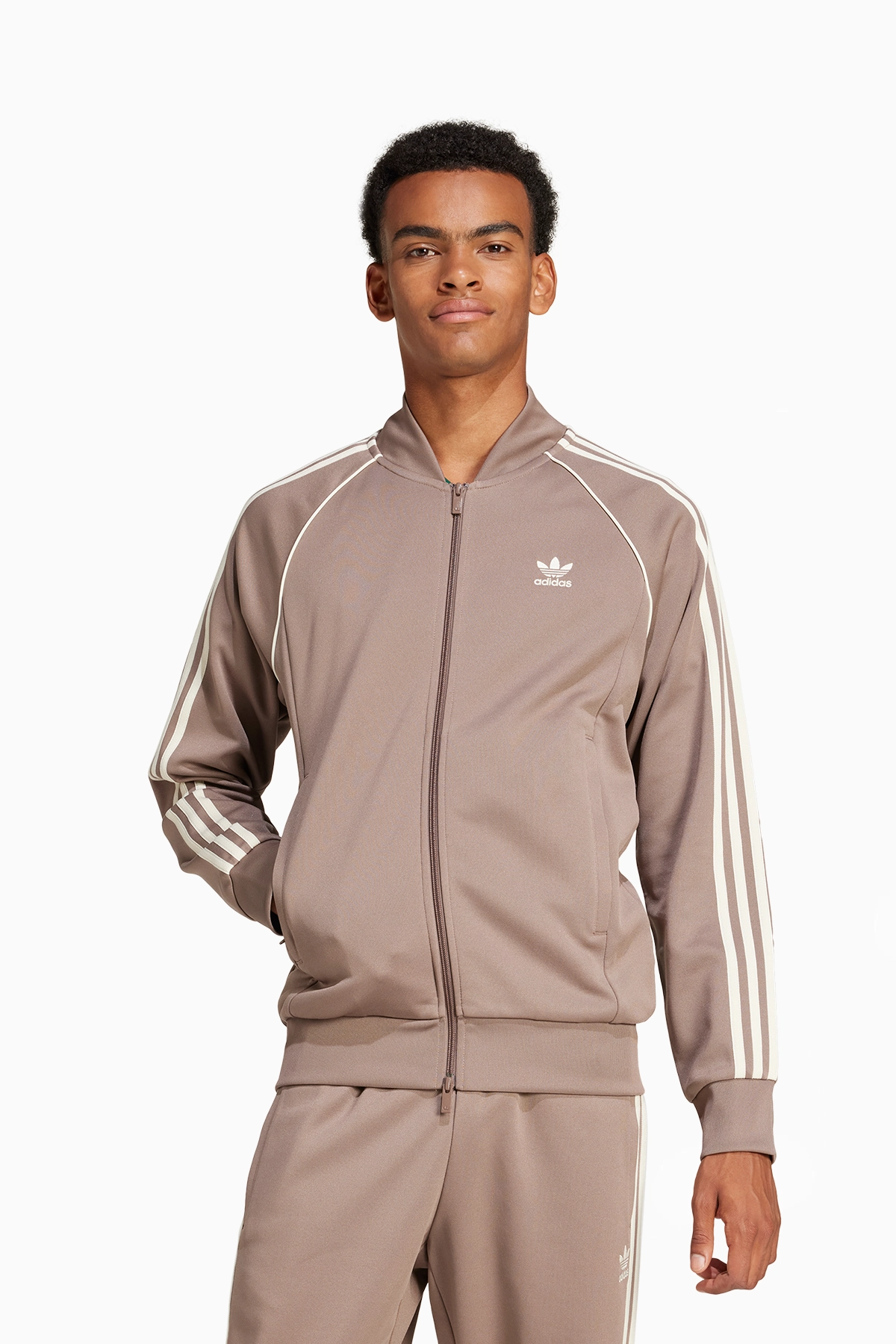 Bluza adidas Adicolor Classics SST - Brązowy