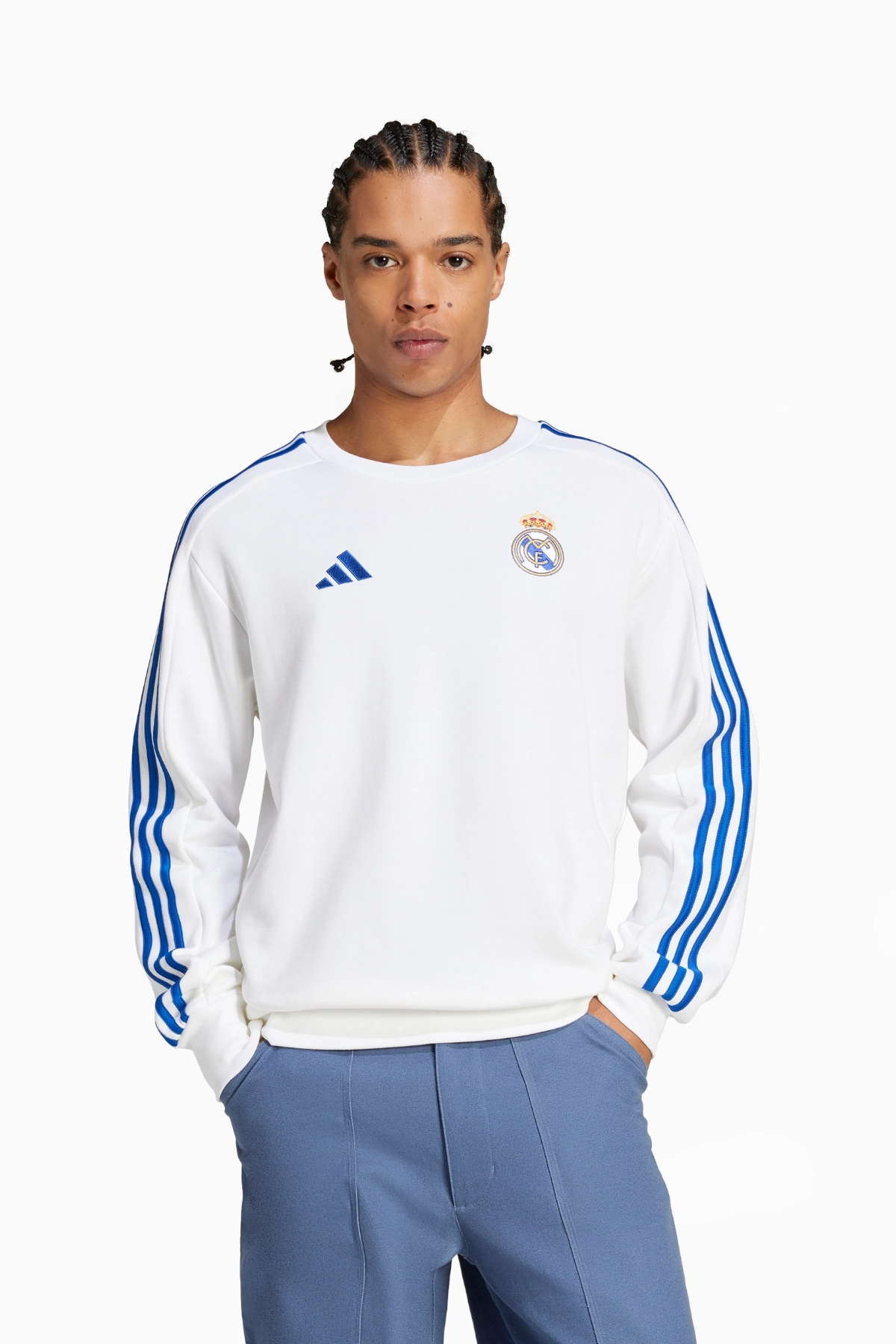 Bluza adidas Real Madryt 24/25 DNA - Biały
