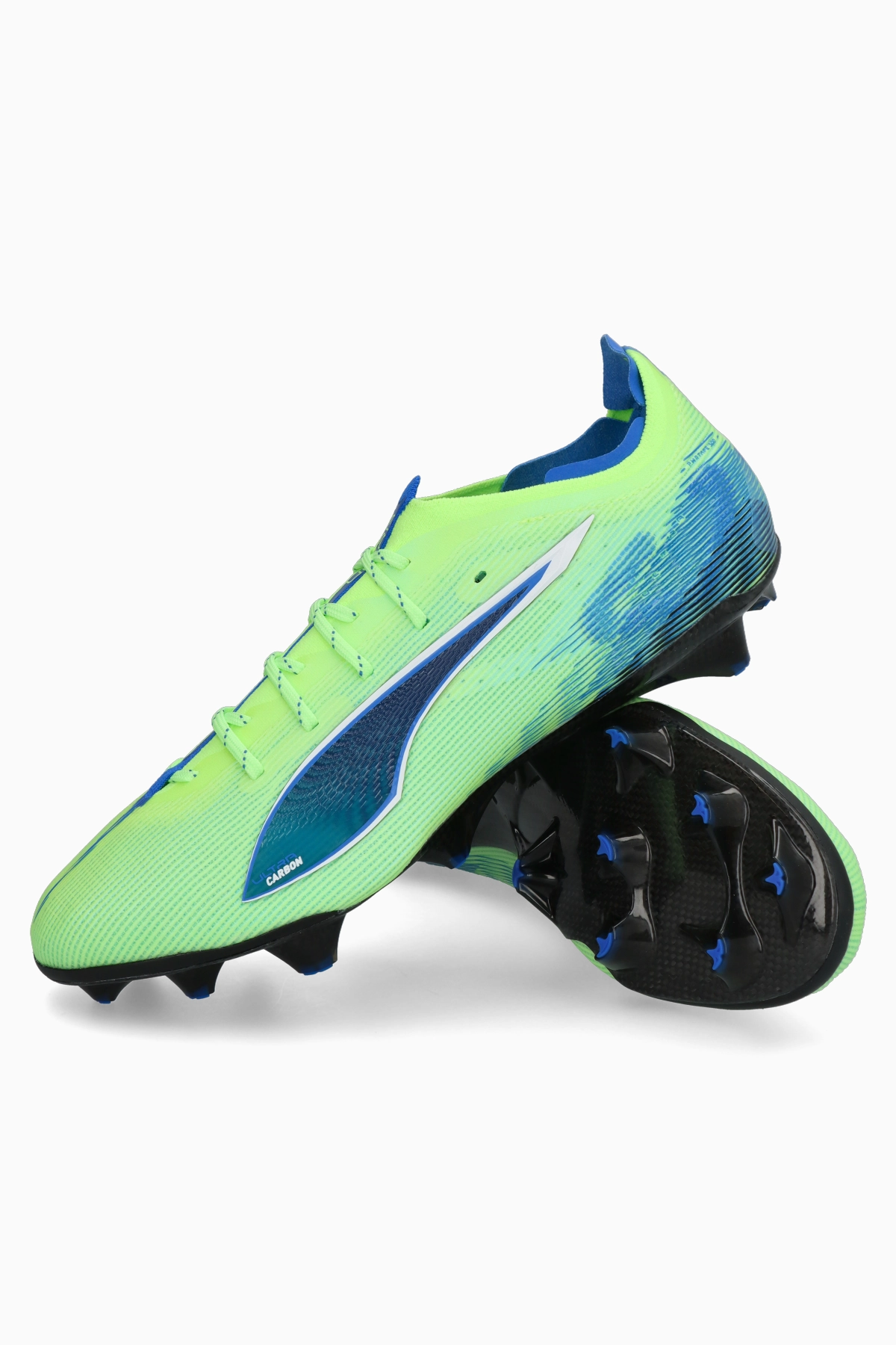Korki Puma Ultra 5 Carbon FG - Limonkowy