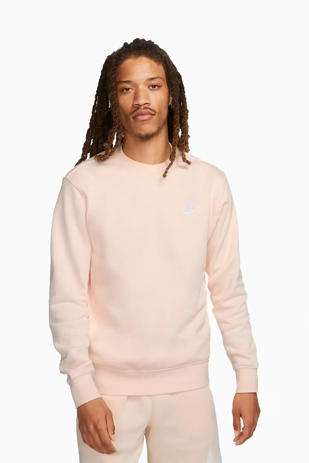 Bluza Nike Sportswear Club Crew - Różowy