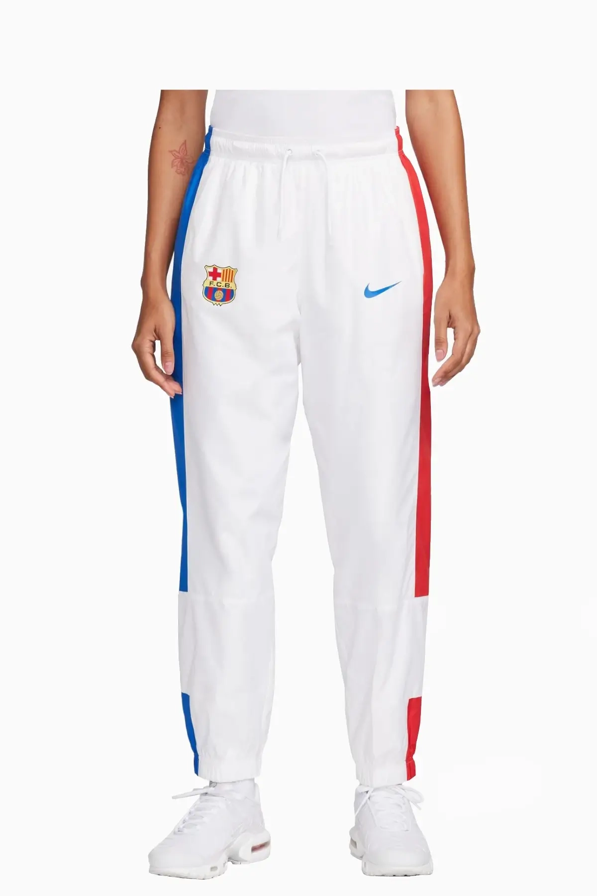 Spodnie Nike FC Barcelona 23/24 Essential Damskie - Biały
