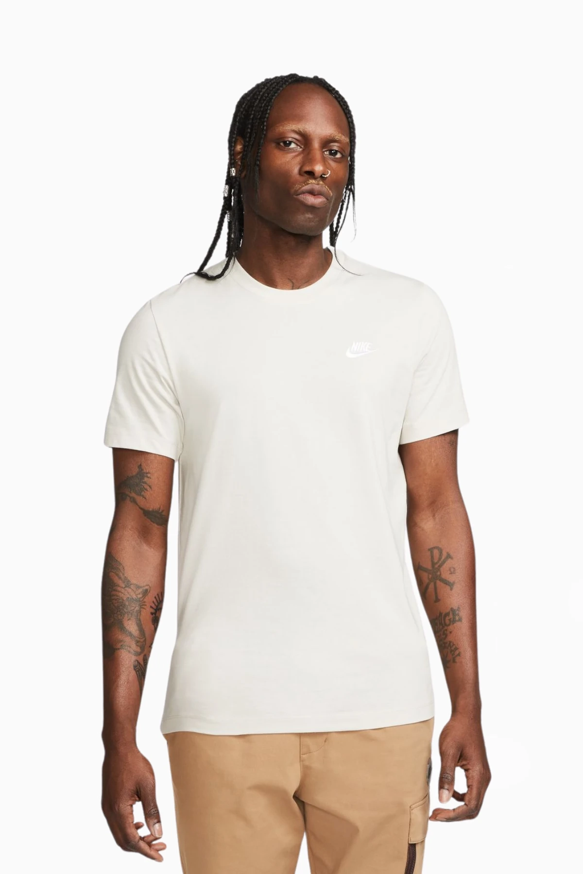 Koszulka Nike Sportswear Club - Beżowy