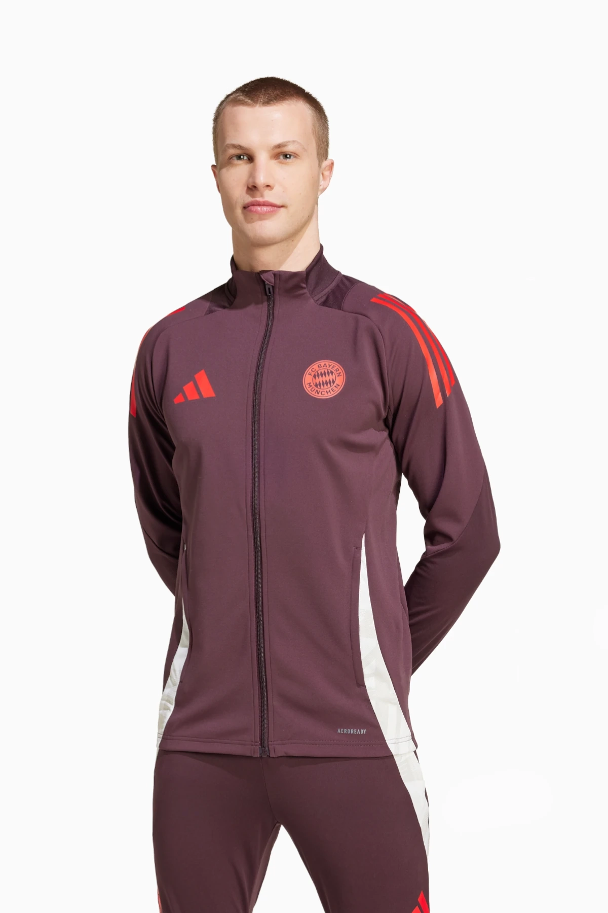Bluza adidas FC Bayern 24/25 Training - Bordowy