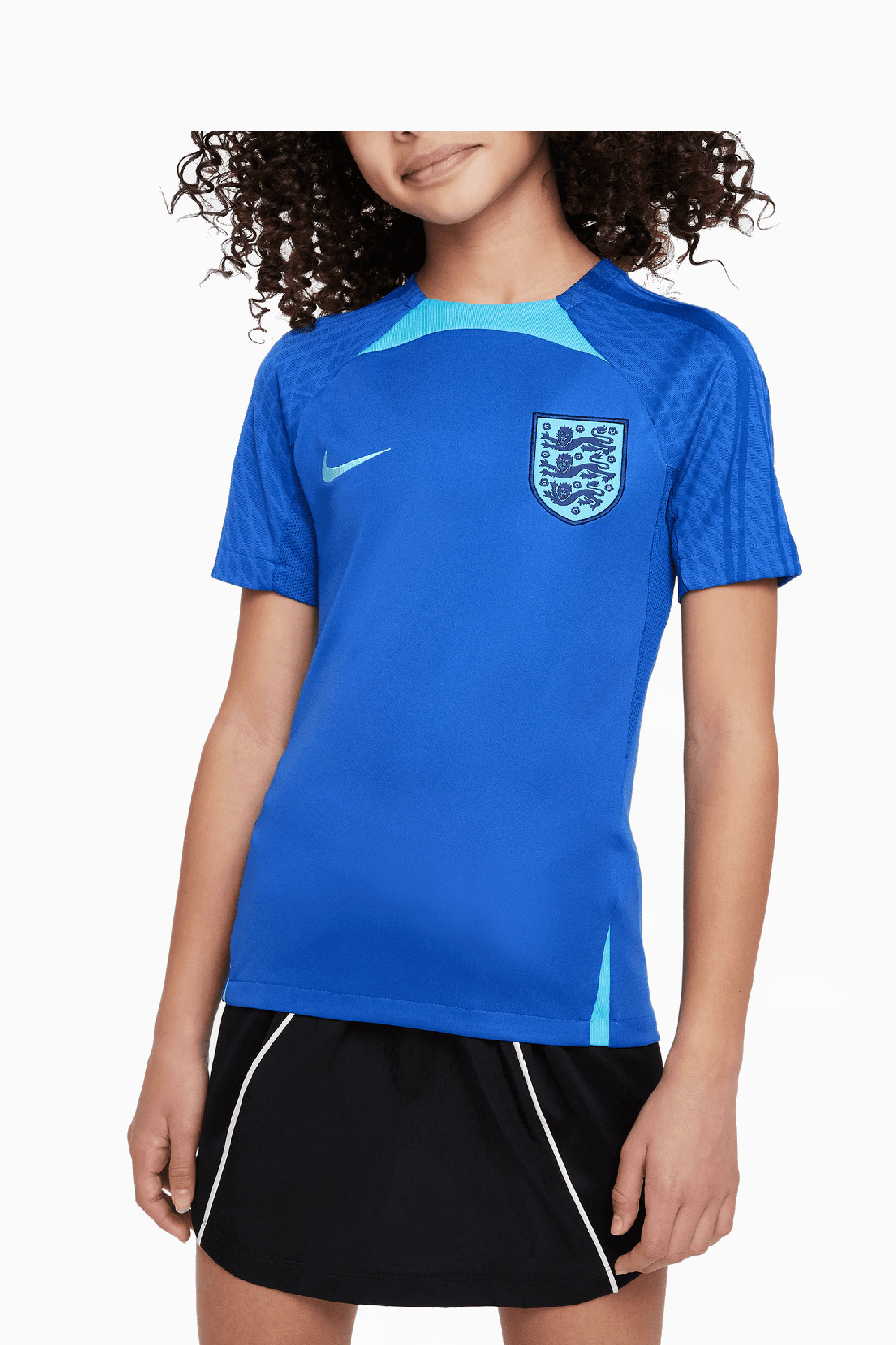 Koszulka Reprezentacji Anglii Nike 2022 Strike Junior - Niebieski