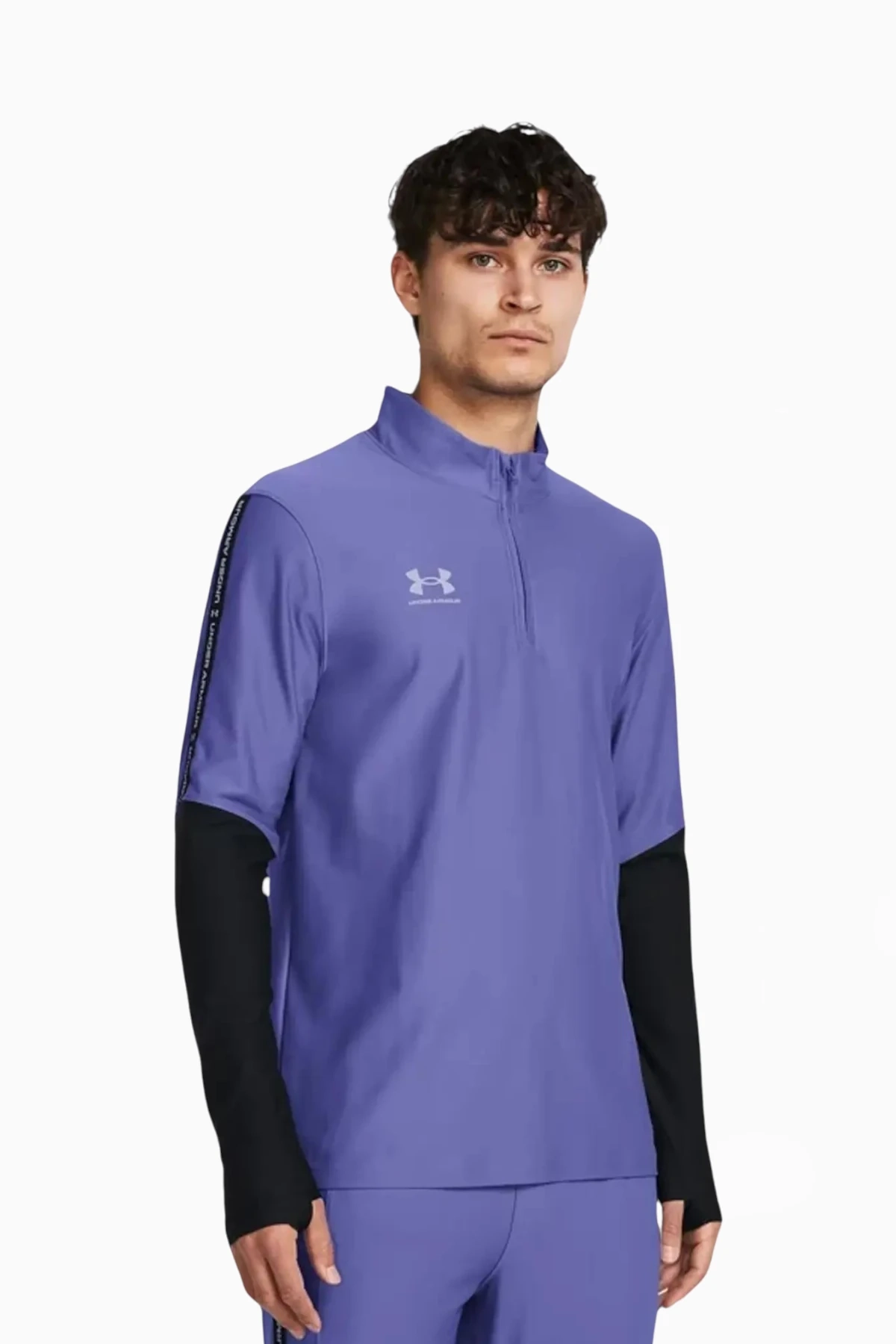 Bluza Under Armour Challenger Pro 1/4 Zip - Fioletowy