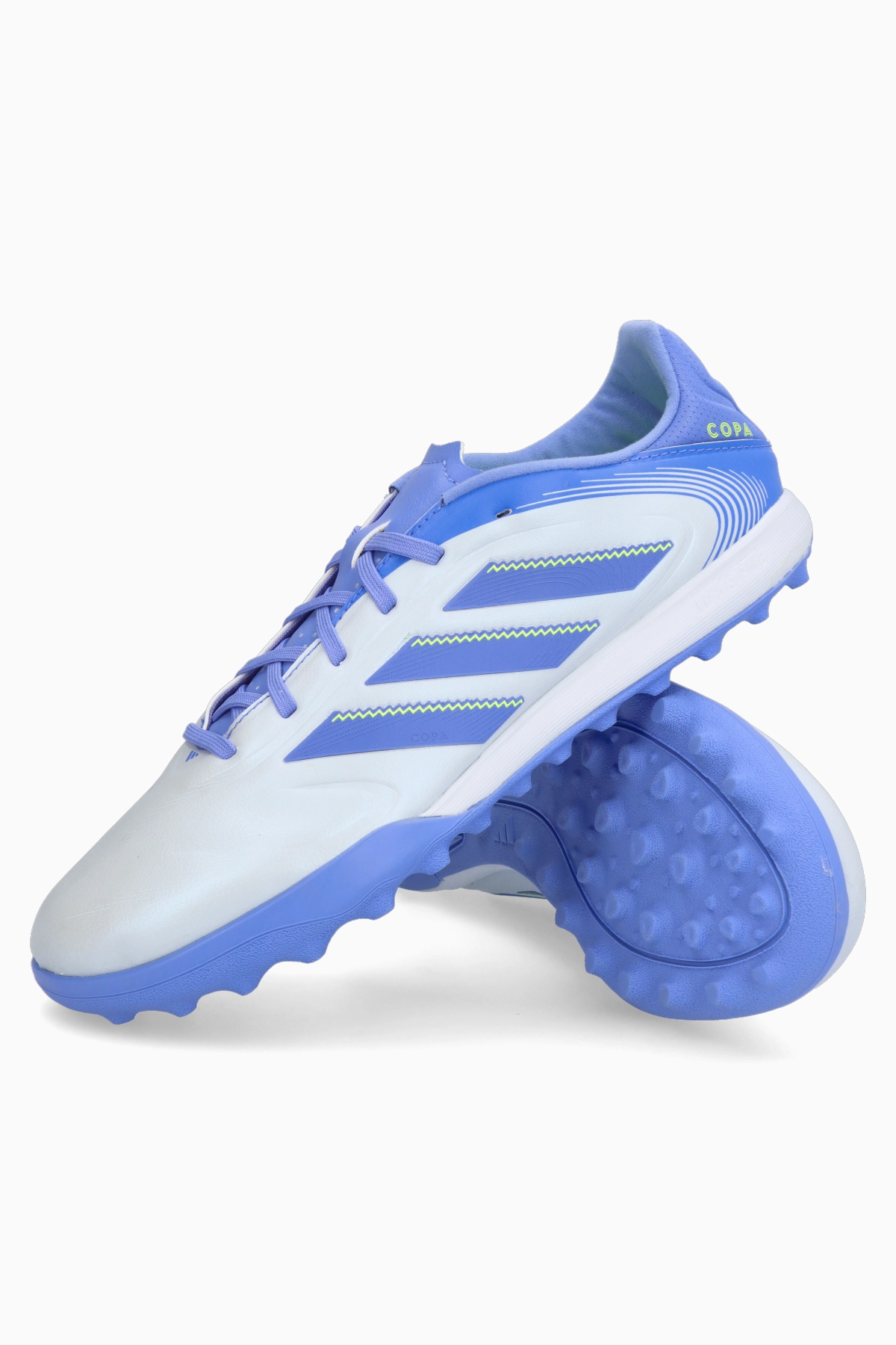 Turfy adidas Copa Pure III Club TF Junior - Srebrny