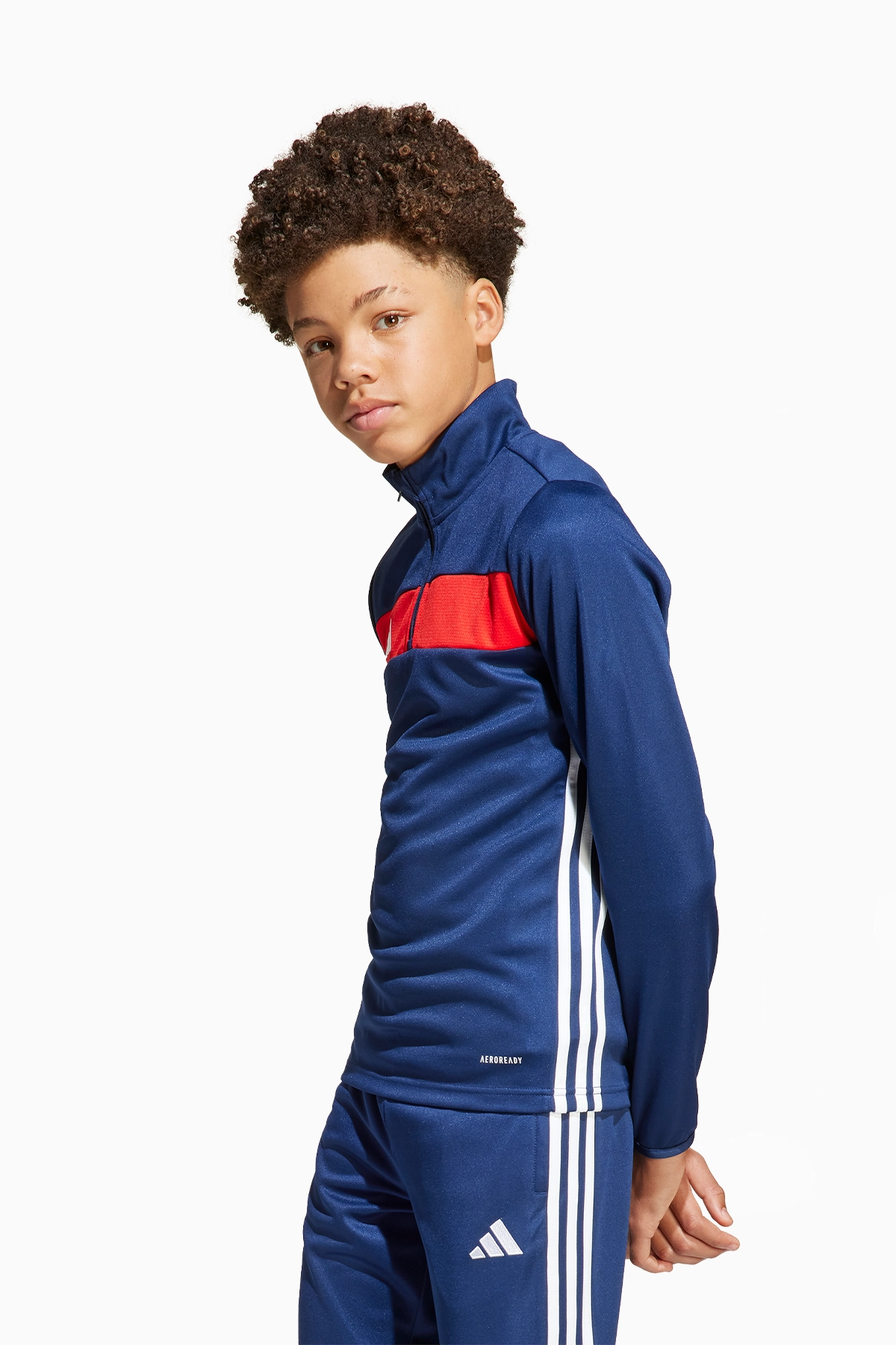 Bluza adidas Tiro 25 Essentials Training Top Junior - Granatowy