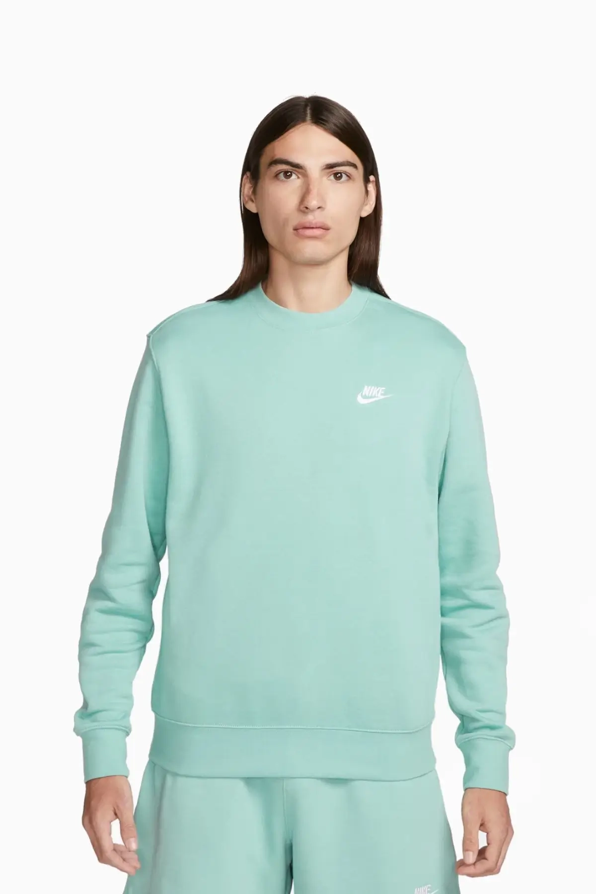 Bluza Nike Sportswear Club Crew - Miętowy