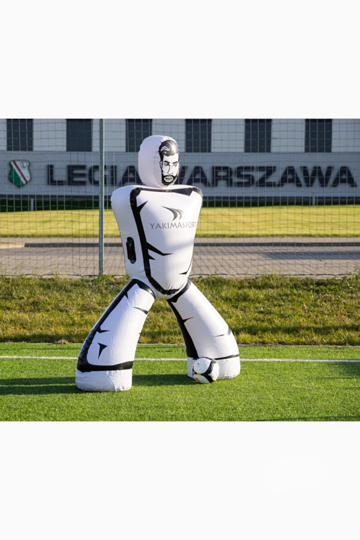 Mur Yakimasport dmuchany samowstający PRO - Biały