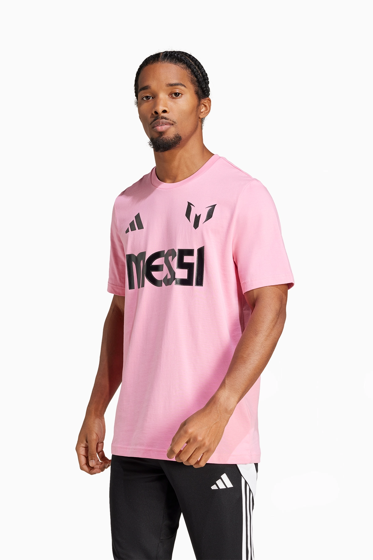 Koszulka adidas Messi Name and Number Graphic - Różowy