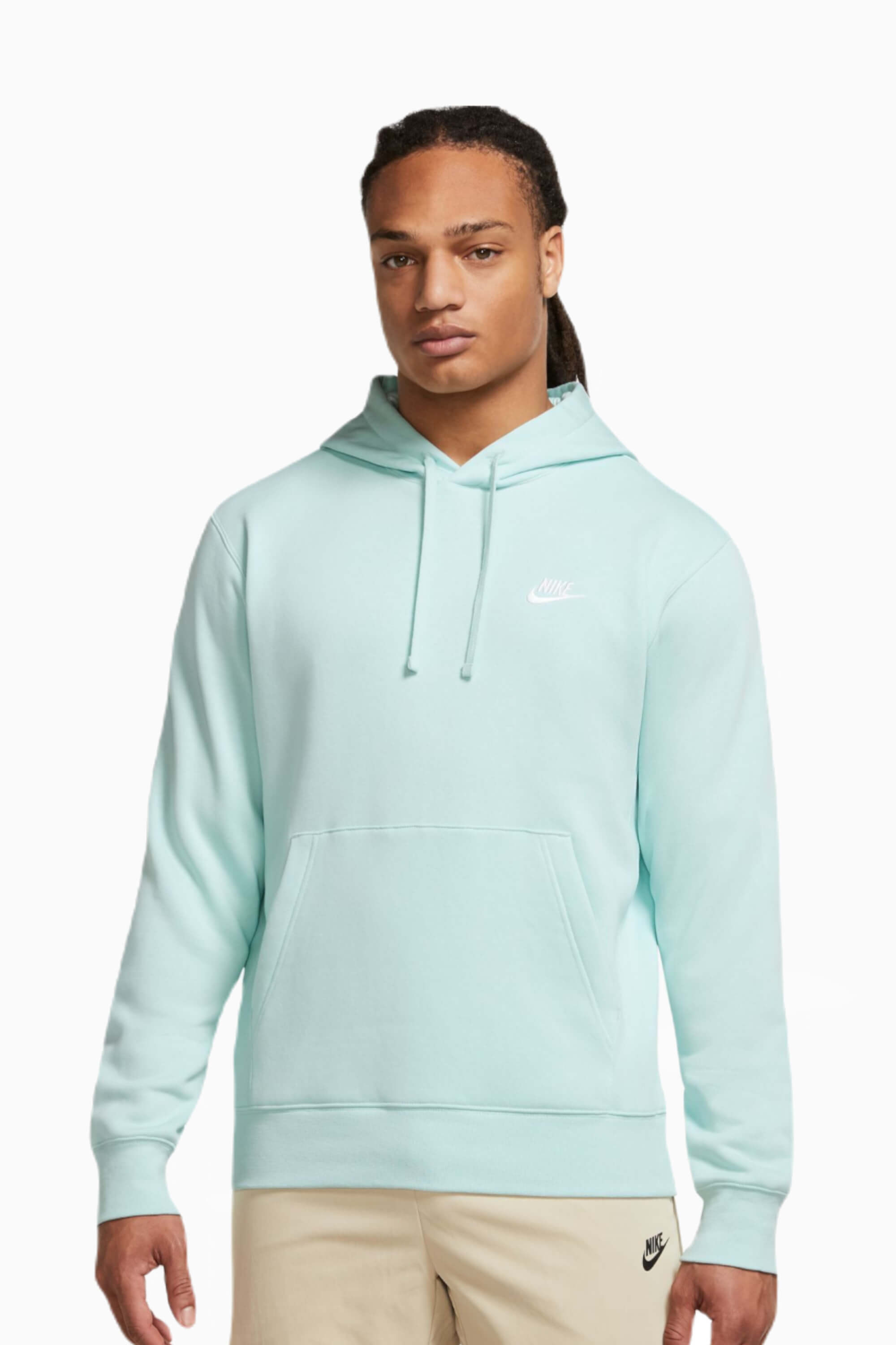 Bluza z kapturem Nike Sportswear Club Fleece - Miętowy