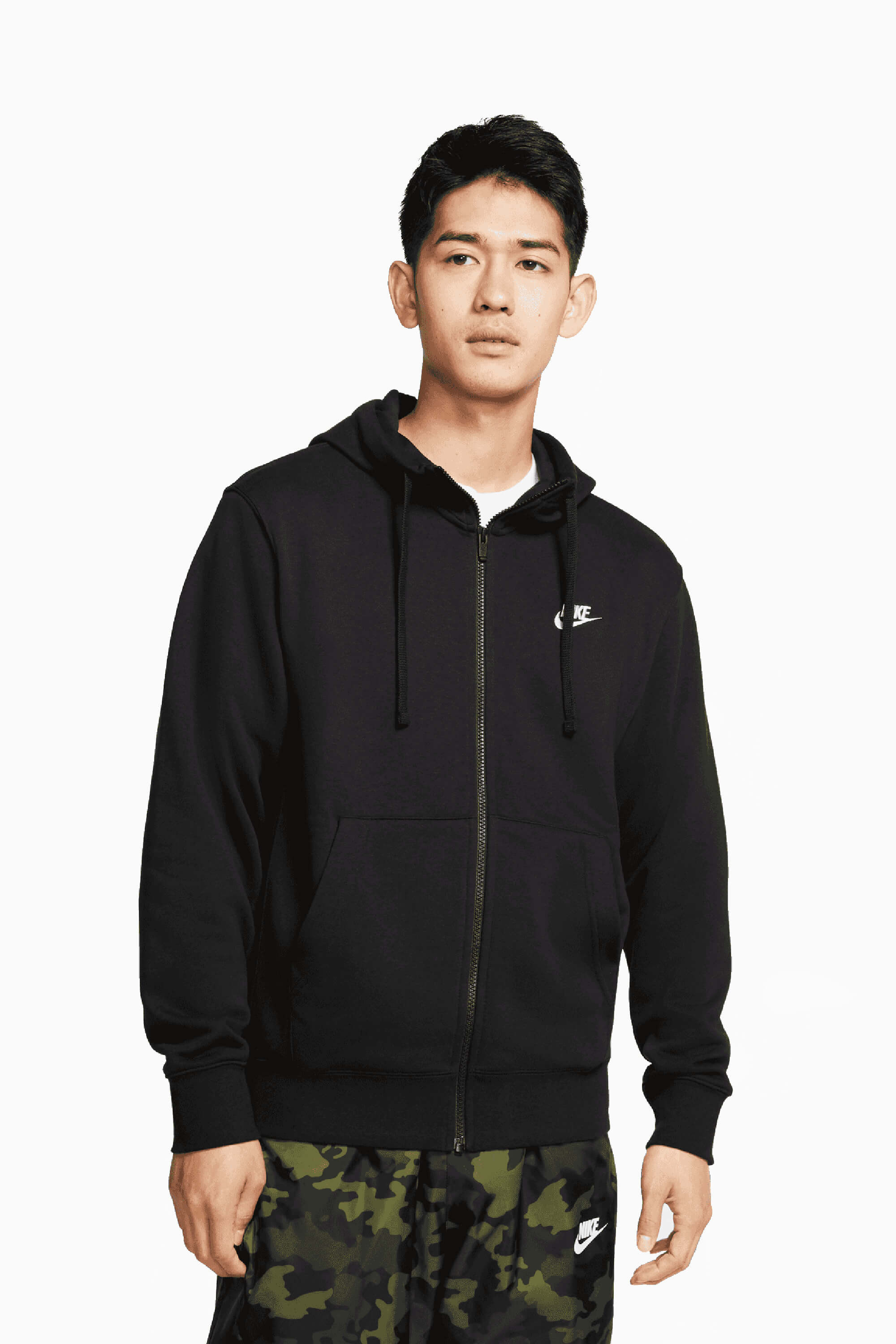 Bluza z kapturem Nike Sportswear Club - Czarny