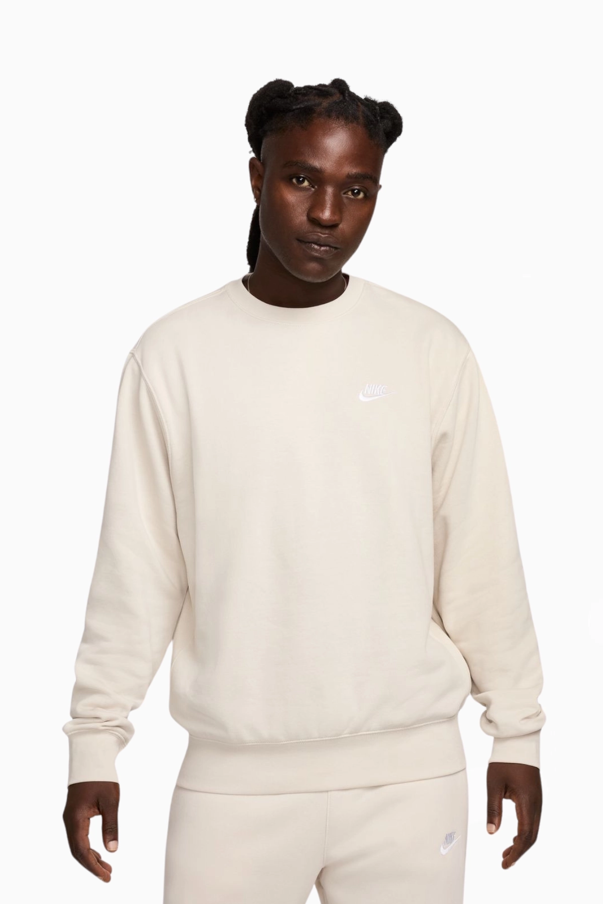 Bluza Nike Sportswear Club Crew - Beżowy