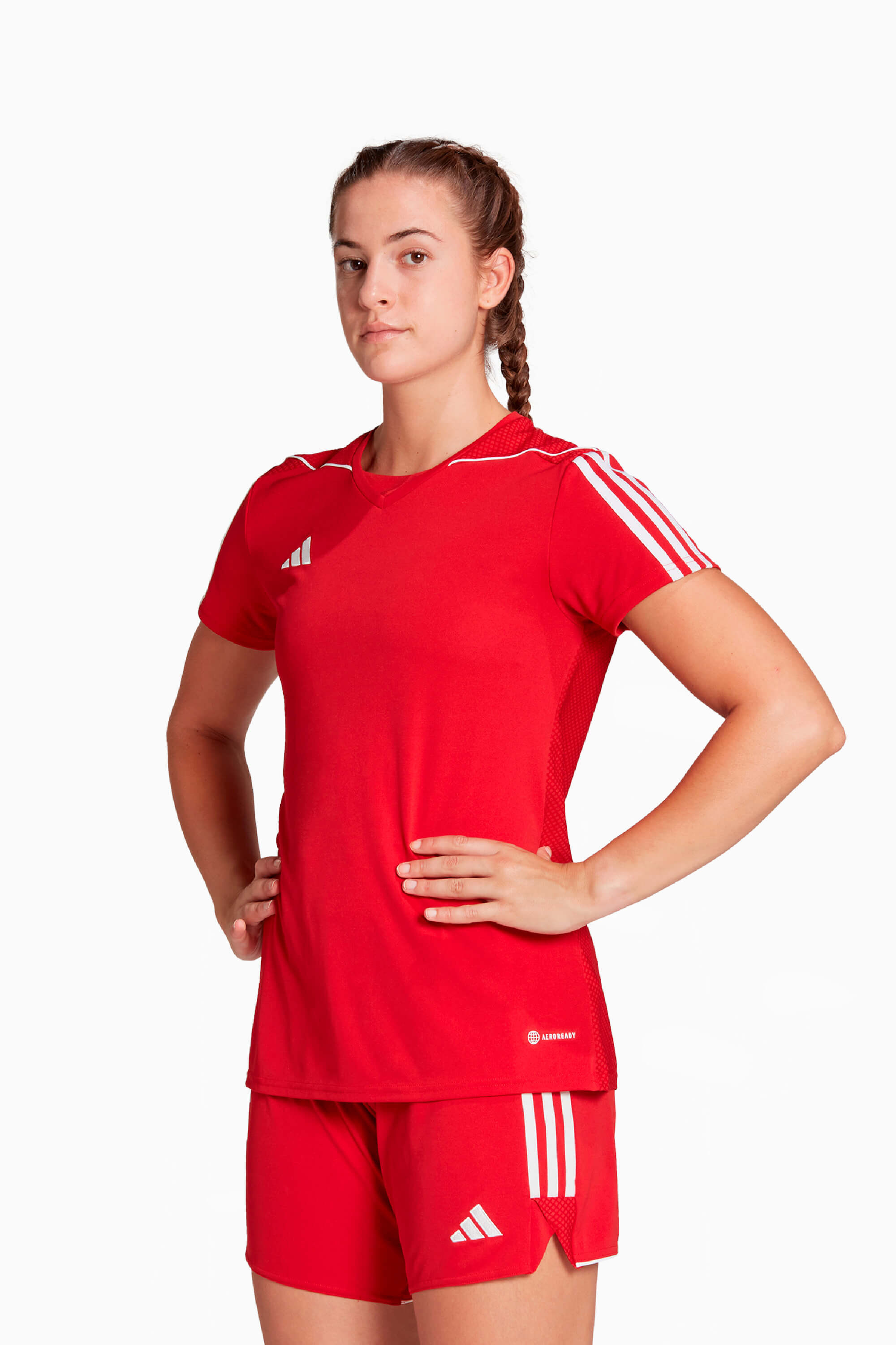 Koszulka adidas Tiro 23 League Damska - Czerwony