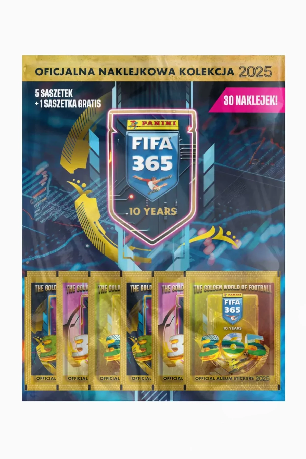 Naklejki Panini Fifa 365 AdrenalynXL 2025 Multipack