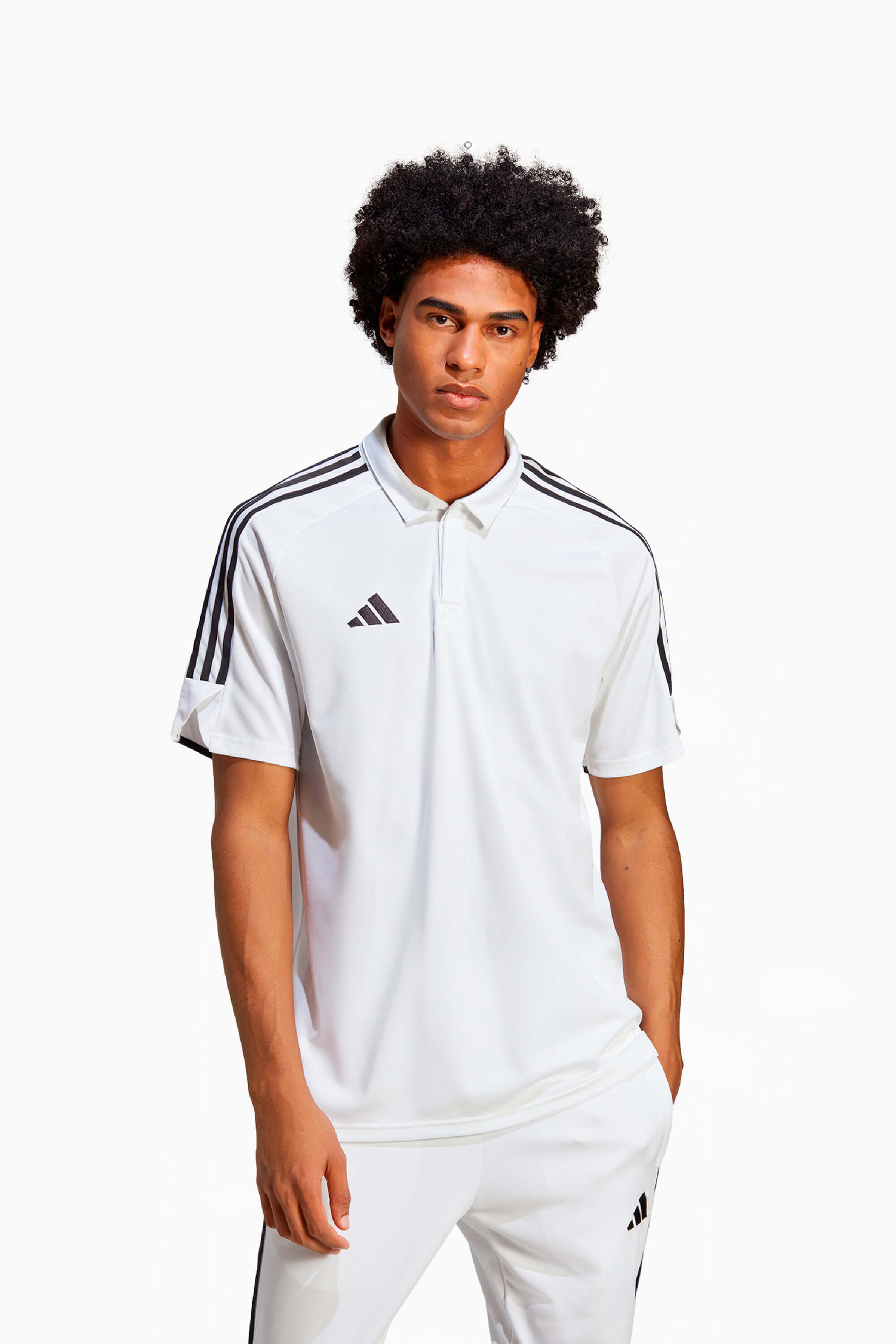 Koszulka adidas Tiro 23 League Polo - Biały