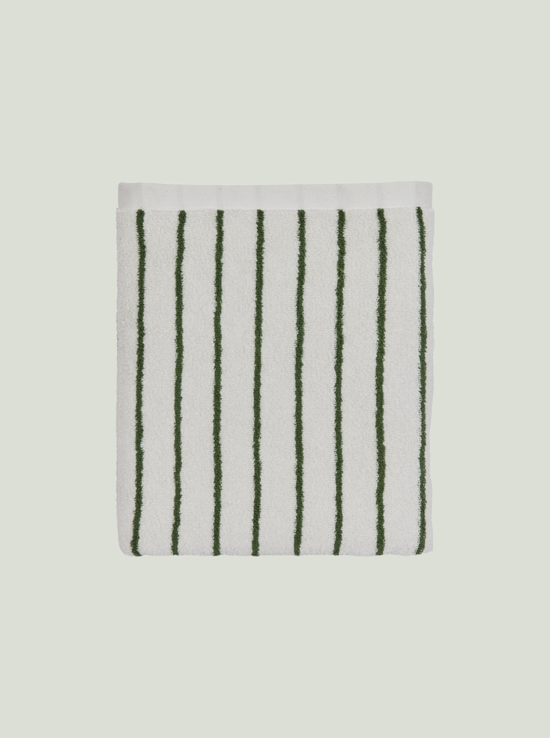 Ręcznik Raita Green / Offwhite - 50x100 cm OYOY Living