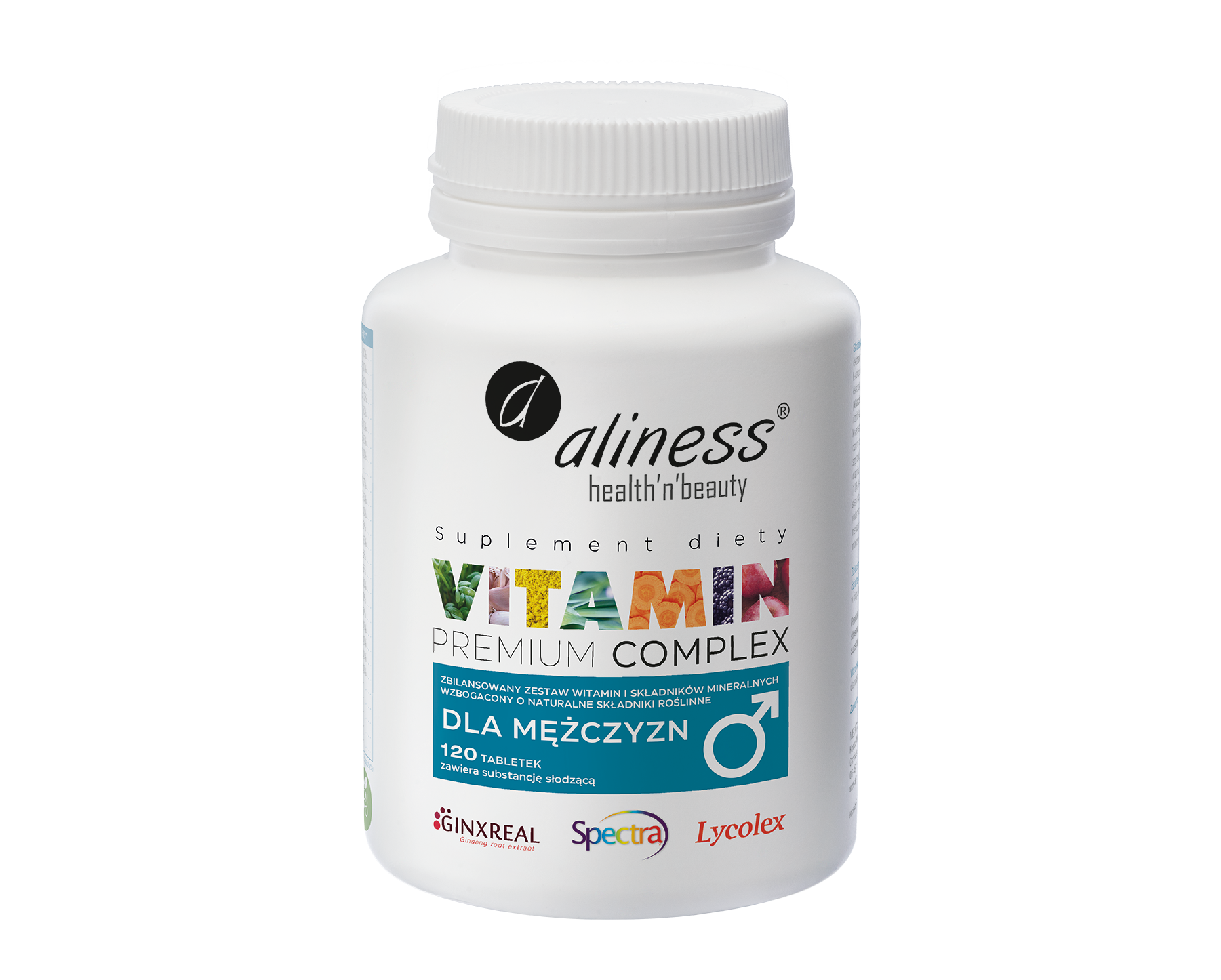 Premium Vitamin Complex dla mężczyzn 120tabl. Aliness