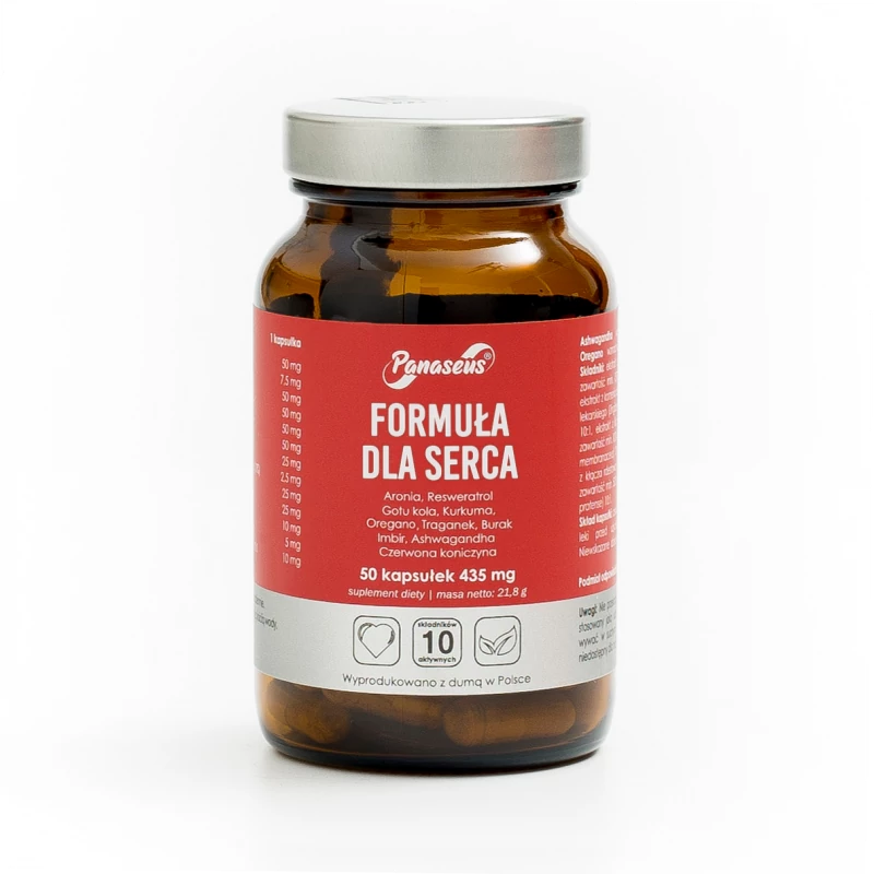 Panaseus Formuła dla serca 50kaps. Yango