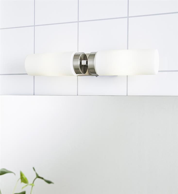 Markslöjd Stella kinkiet 2x40W stal/biały 234841,450712