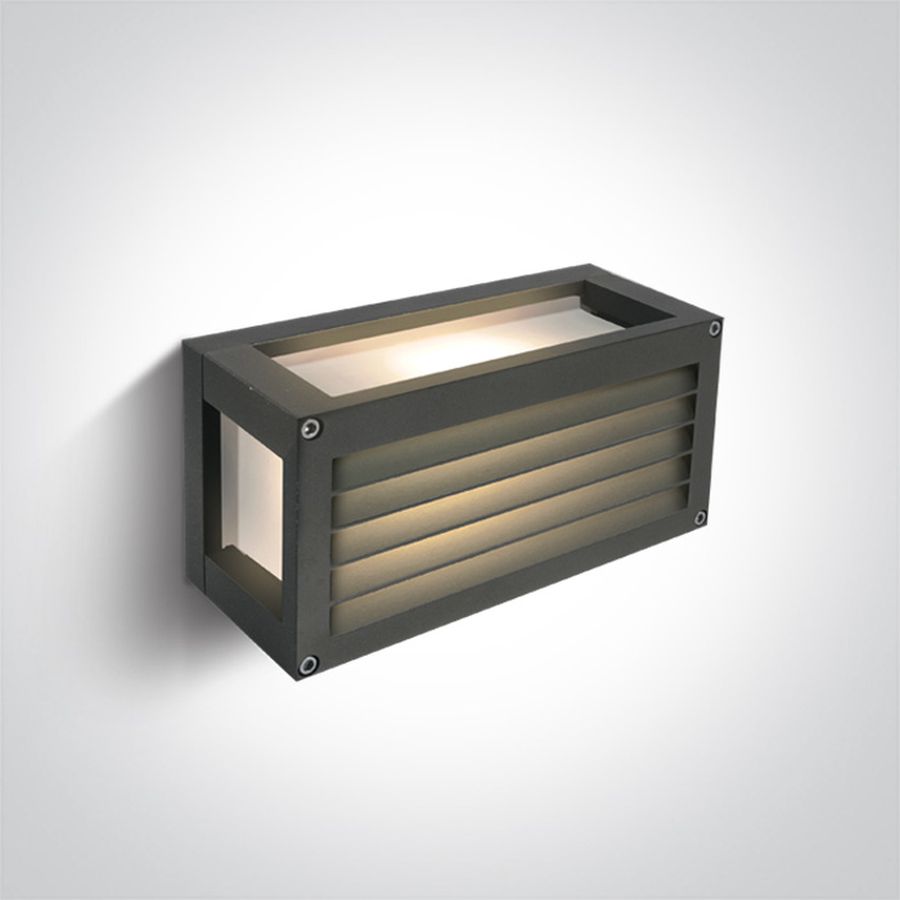 One Light kinkiet zewnętrzny 1x15W antracyt 67420A/AN