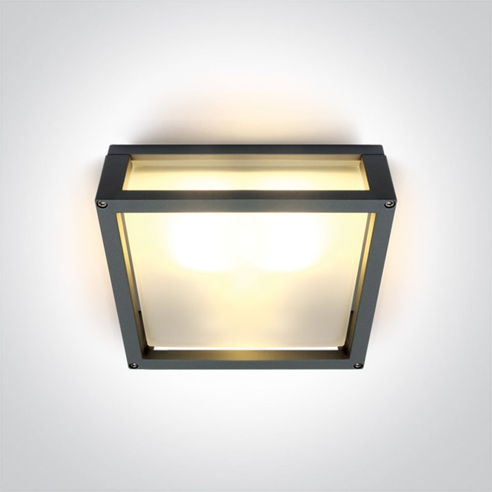 One Light kinkiet zewnętrzny 2x12W antracyt 67420B/AN