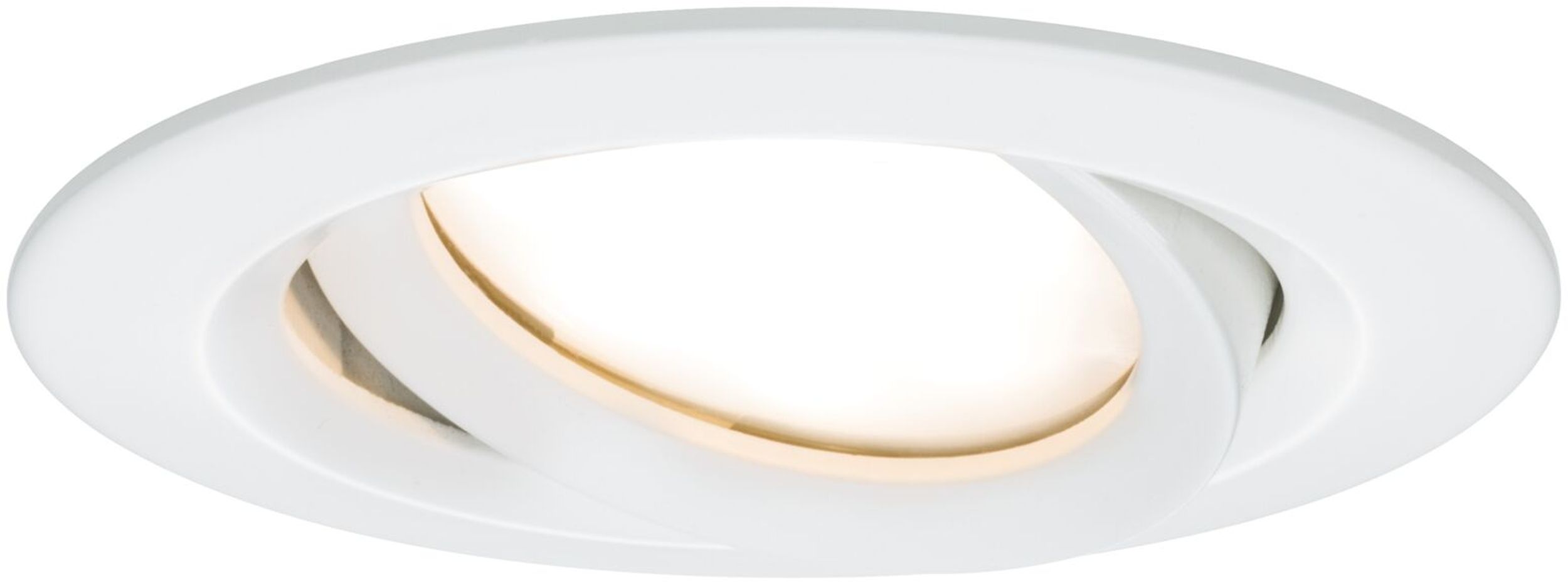 Paulmann Nova Plus Coin lampa do zabudowy 1x6W LED biały mat 93681