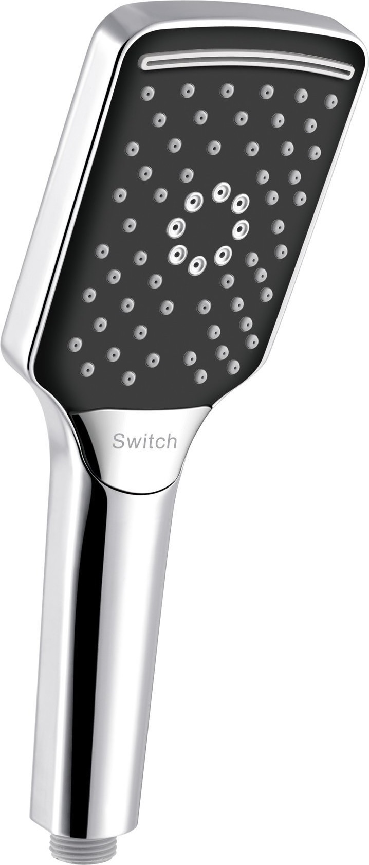 Corsan Vilo słuchawka prysznicowa chrom/czarny CMP003BL