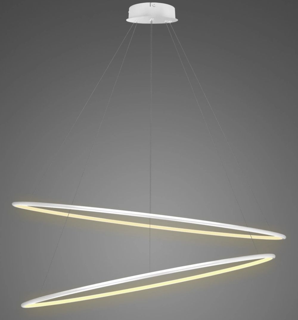 Altavola Design Ledowe Okręgi lampa wisząca 83W LED biały LA074/P_120_in_3k_white