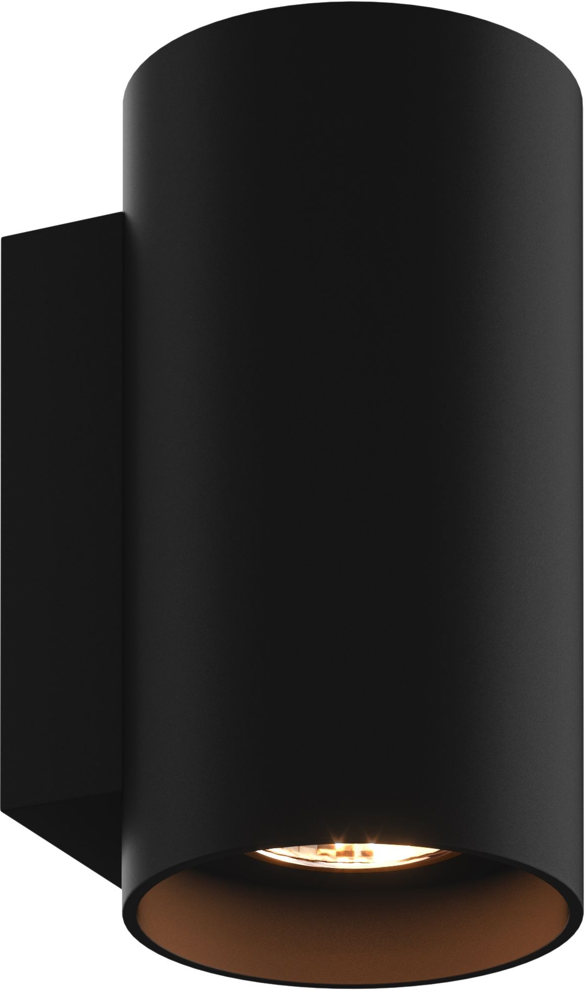 Zuma Line Sandy kinkiet 2x50 W czarny 92696-N