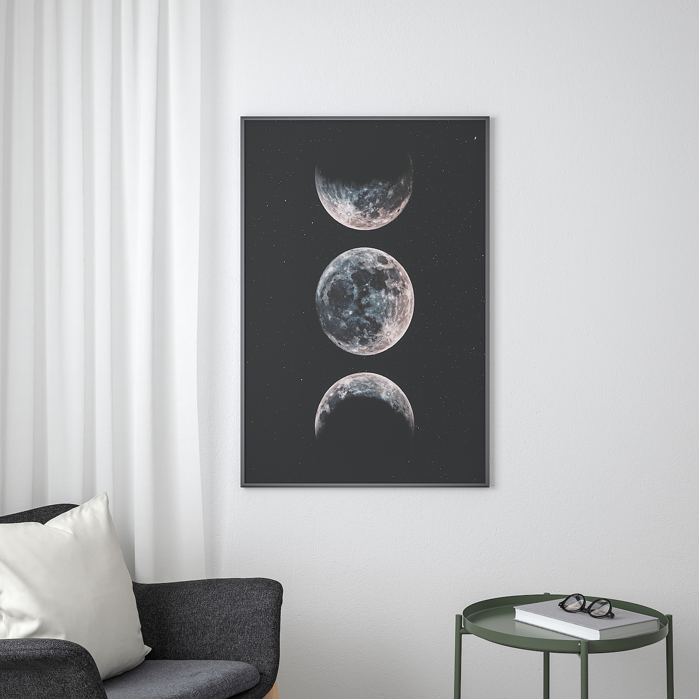 IKEA BILD Plakat, Księżyc, 61x91 cm
