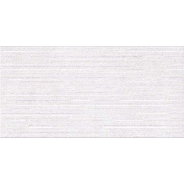Płytka ścienna VIDAL white structure satin 8mm 29,8x59,8 #549 gat. I