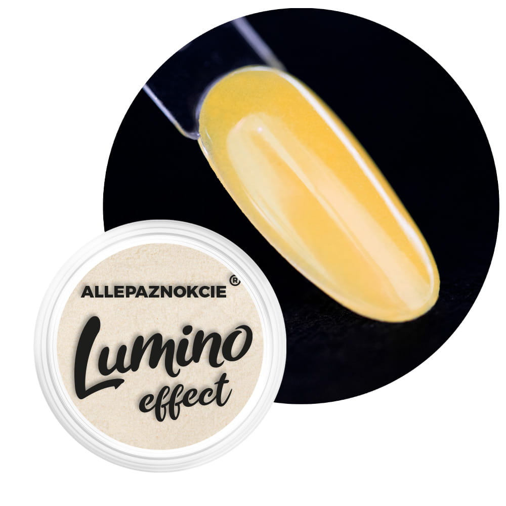 Pyłek do paznokci świecący w ciemności Lumino Effect Allepaznokcie Nr 15
