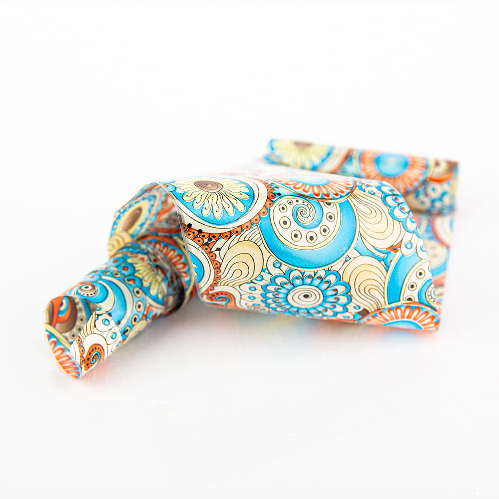 Folia transferowa 100 cm retro paisley Nr 7