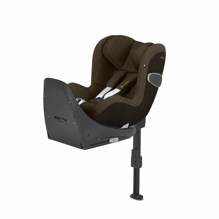 Cybex Sirona Z2 i-Size - fotelik samochodowy z bazą dla dzieci od 45 do 105 cm wzrostu, do 18 kg-Plus Khaki Green
