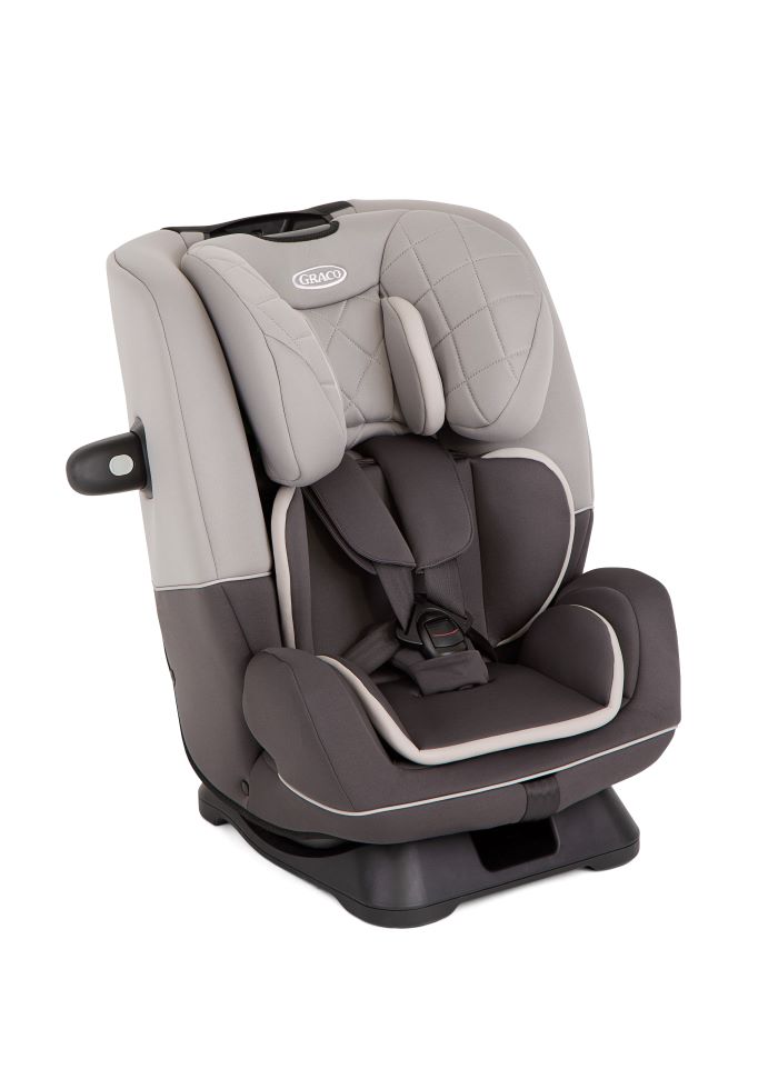 Graco Slimfit i-Size - fotelik samochodowy 40-145 cm od ur. - ok. 12 lat-Iron