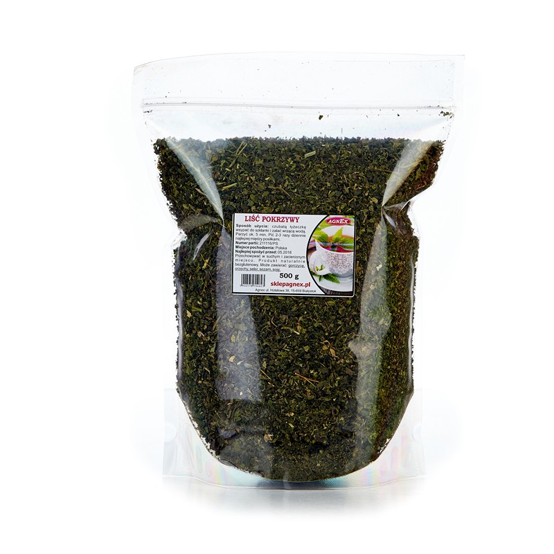 Liść pokrzywy 500g