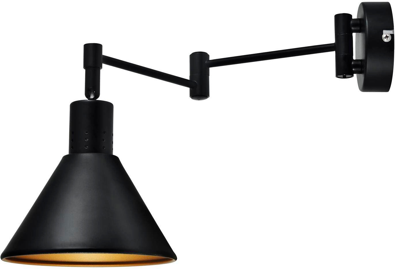 Darmowa Dostawa - Kinkiet 1x40 W złoty Candellux Copenhagen 2175444