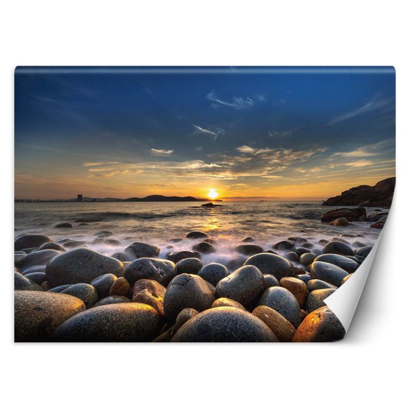 Fototapeta Feeby Zachód słońca nad morzem 150x105 1 szt