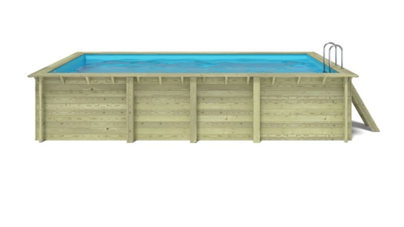 Basen drewniany Aqua ALTANKA 7x3,75 - H.1,45 m - z filtracją, BAS7308OSPL, 1szt.