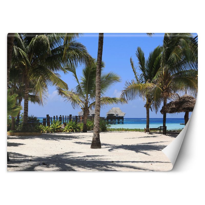Fototapeta Feeby Palmy rajska plaża 100x70 1 szt