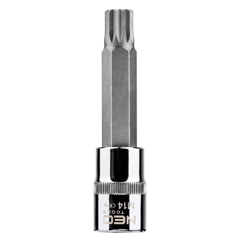 Końcówka Spline na nasadce 1/2" NEO TOOLS M14 x 100 mm 1 szt.