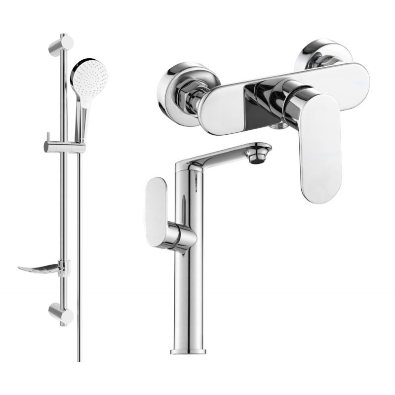 Zestaw prysznicowy Mexen Milo chrom 713154DF05-00 1 szt.