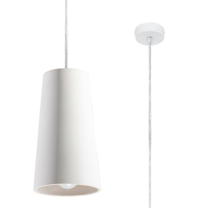 Lampa wisząca Sollux Lighting ceramiczna GULCAN 1 szt.