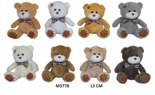 Pluszowy MIŚ 8 KOL 13 CM mix 168535